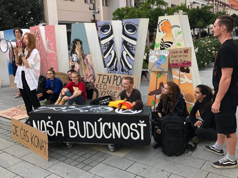 Extinction Rebellion Youth Slovakia.