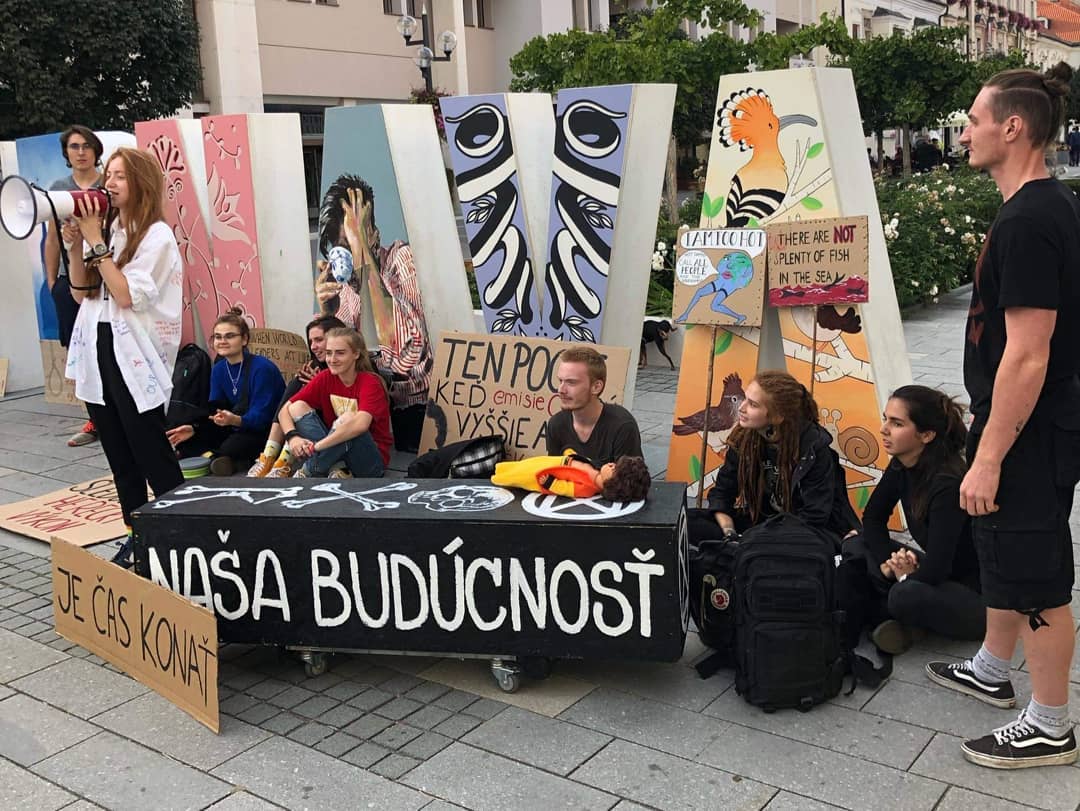 Extinction Rebellion Youth Slovakia.