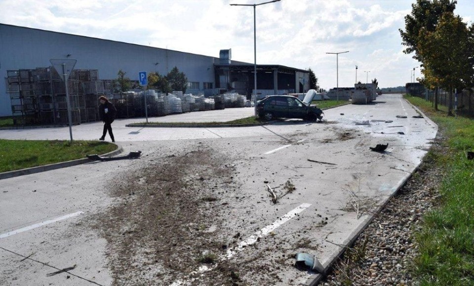 dopravná nehoda medzi Práznovcami a Topoľčanmi