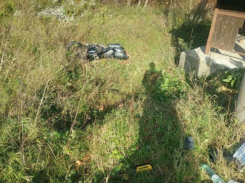 zrážka motocyklistov, Nálepkovo