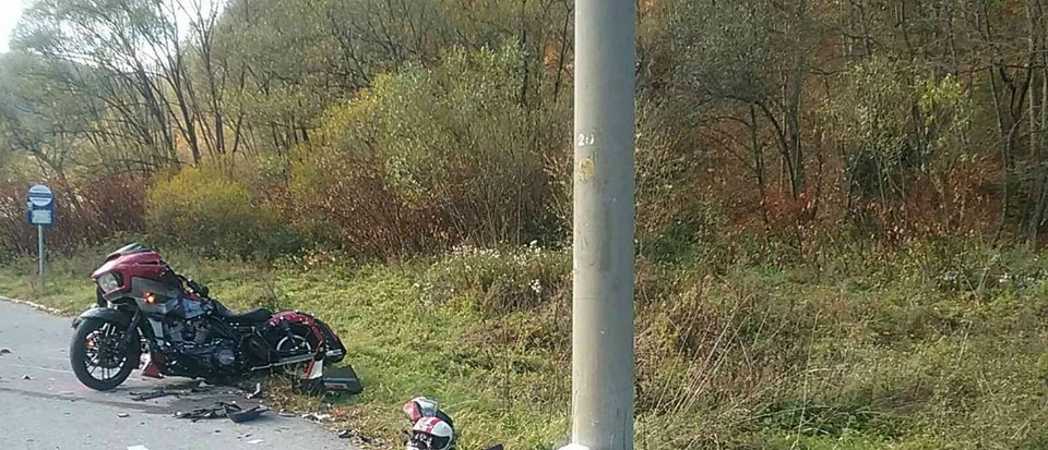 zrážka motocyklistov, Nálepkovo