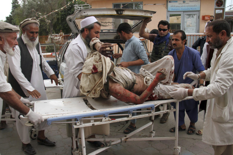 Afganistan, útok v mešite