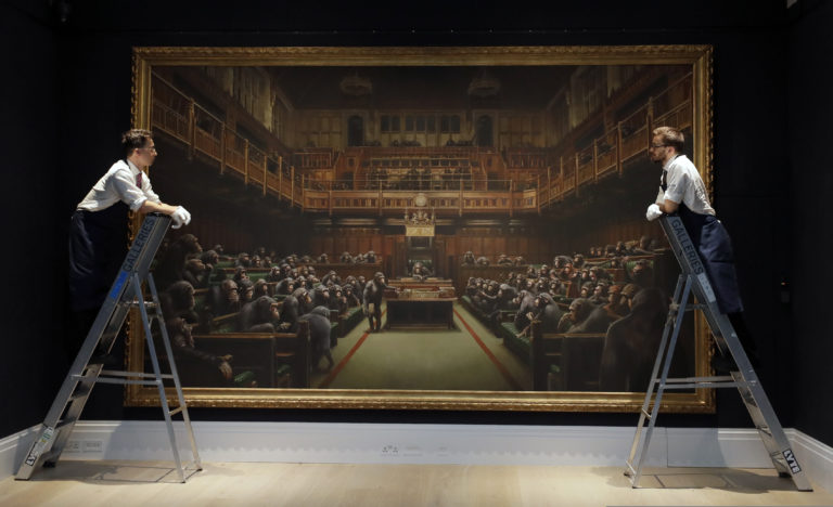 Banksy, Parlament v úpadku