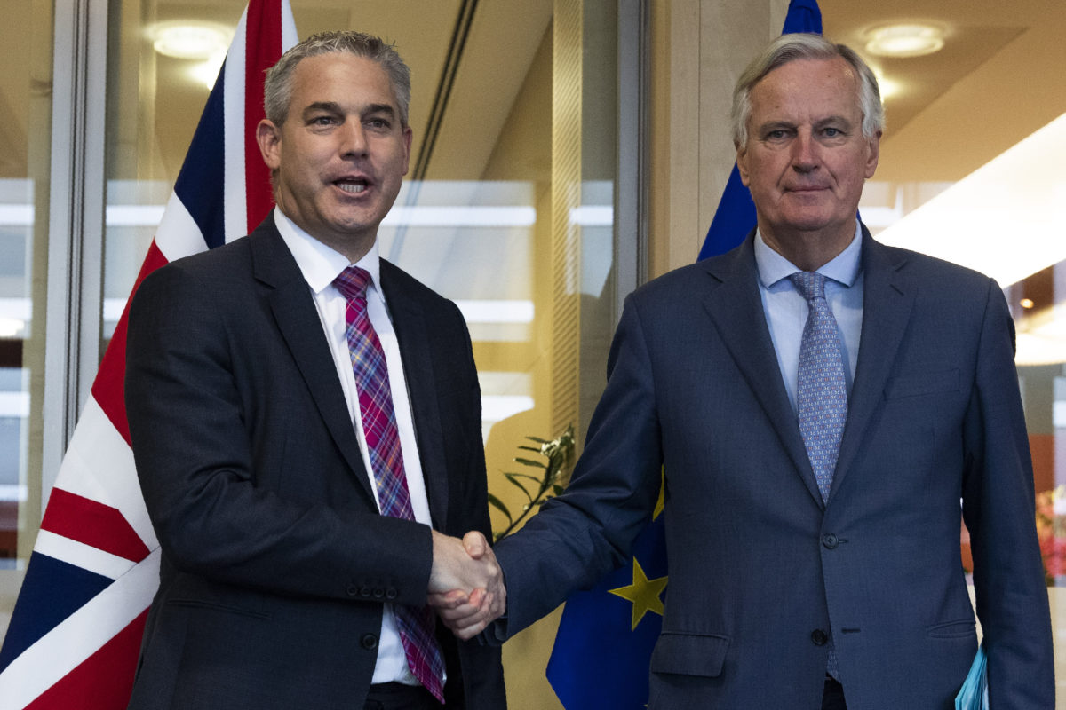 Stephen Barclay, Michel Barnier