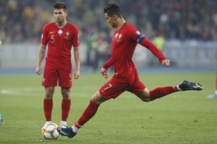 Cristiano Ronaldo, kvalifikácia o postup na ME 2020, Ukrajina - Portugalsko