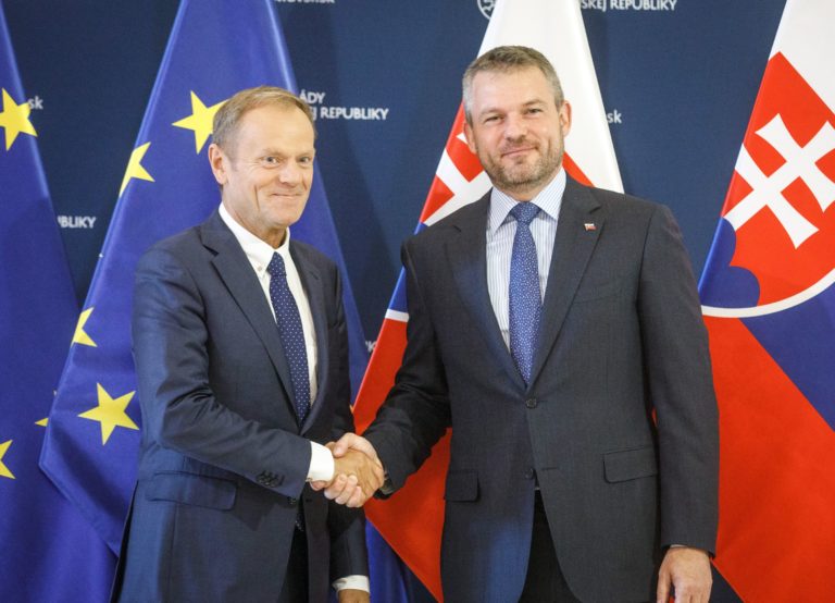 Donald Tusk, Peter Pellegrini