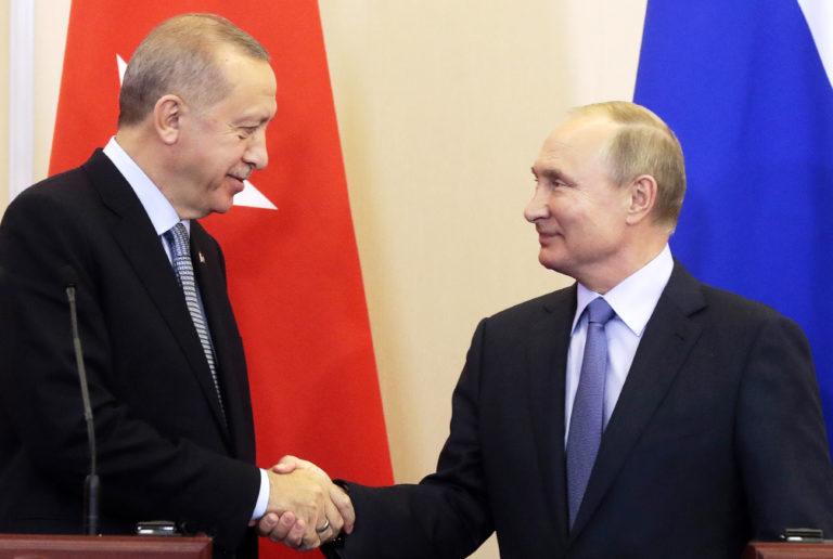 Recep Tayyip Erdogan, Vladimir Putin