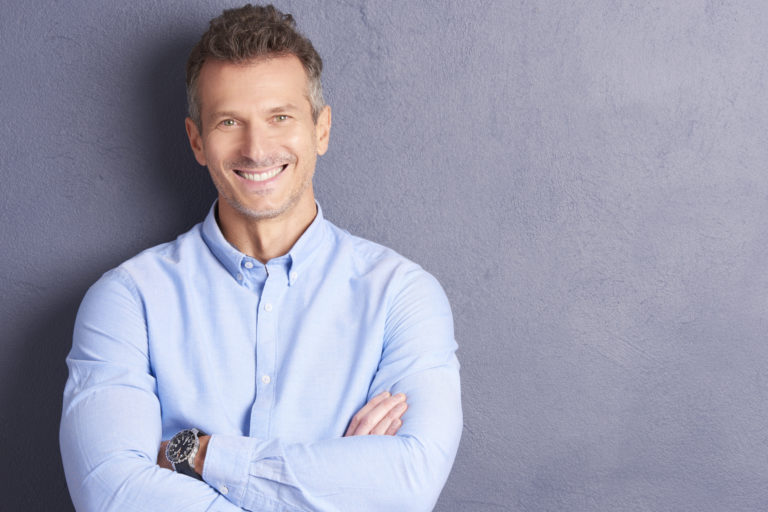 Successful man portrait