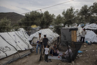 Lesbos, tábor Moria, Lesbos