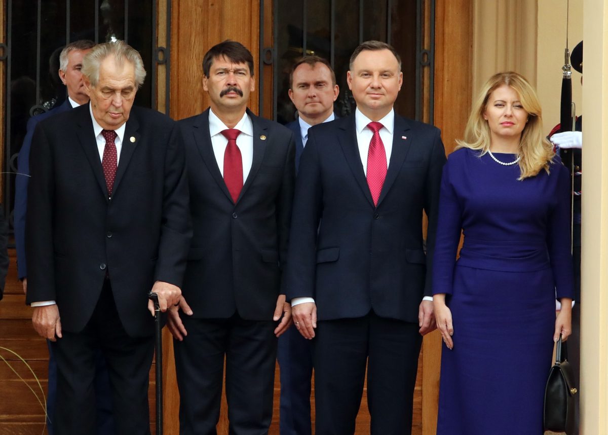 Zuzana Čaputová, summit V4