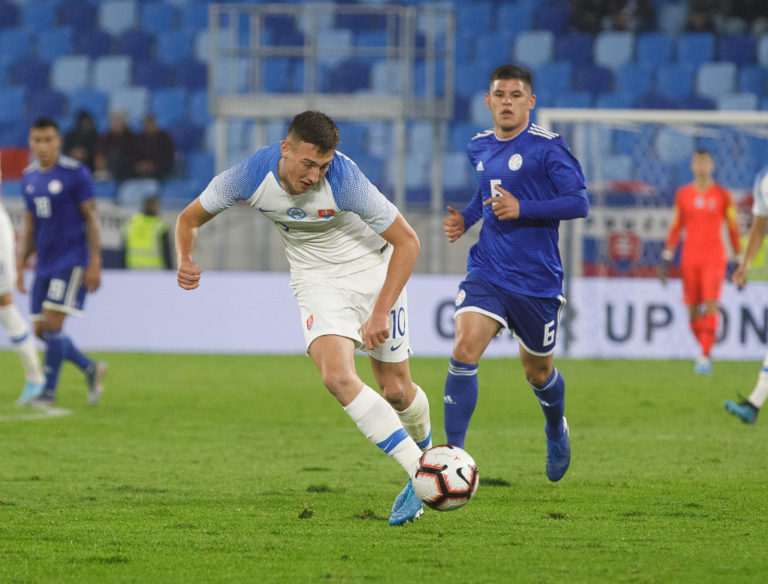 FUTBAL: Slovensko - Paraguaj, Róbert Boženík