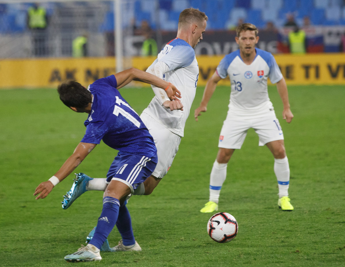 FUTBAL: Slovensko - Paraguaj, Ángel Romero, Ondrej Duda