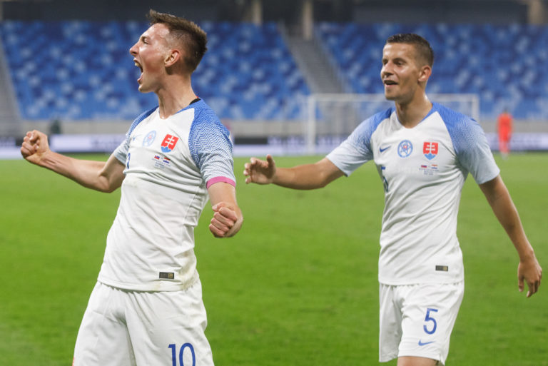 FUTBAL: Slovensko - Paraguaj, Róbert Boženík