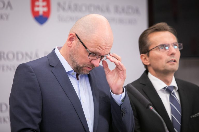 Richard Sulík a Ľubomír Galko