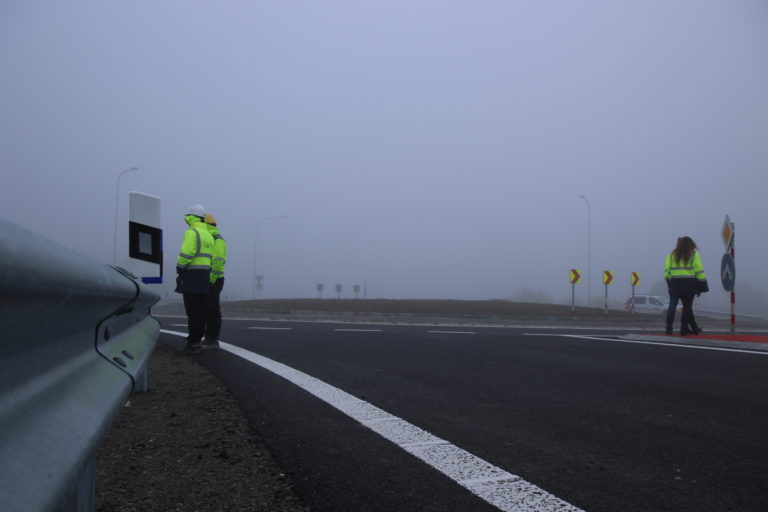 otvorenie križovatky za Dunajskou Lužnou