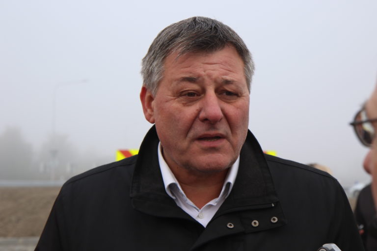 otvorenie križovatky za Dunajskou Lužnou