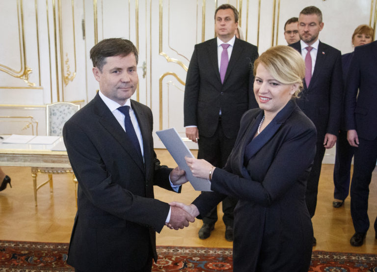 Prezidentka Zuzana Čaputová, vymenovanie ústavných sudcov, Peter Straka