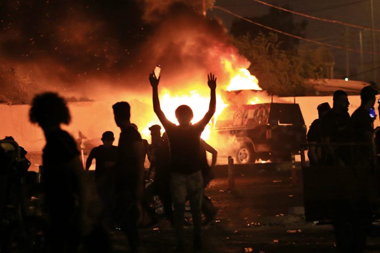 Irak, protesty
