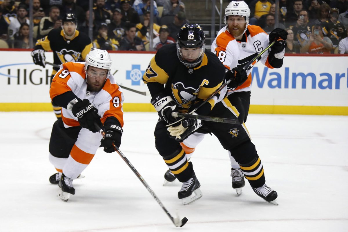 Ivan Provorov, Sidney Crosby, Pittsburgh Penguins, Philadelphia Flyers, NHL