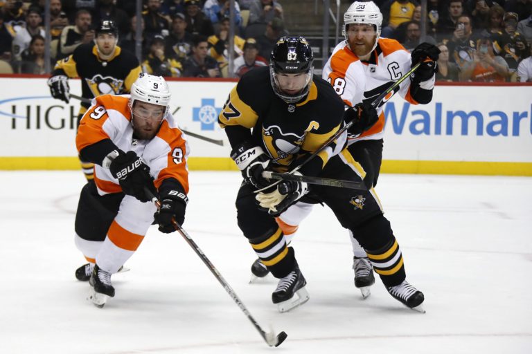 Ivan Provorov, Sidney Crosby, Pittsburgh Penguins, Philadelphia Flyers, NHL