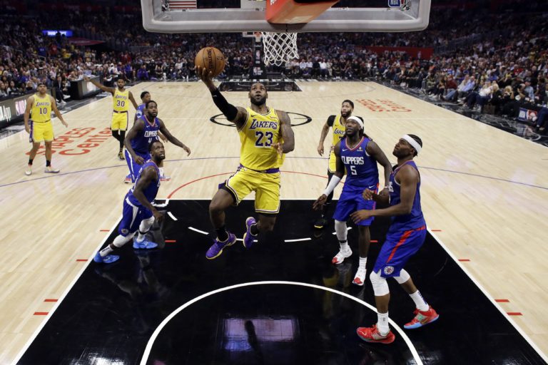 LeBron James, NBA, Los Angeles Lakers, Los Angeles Clippers