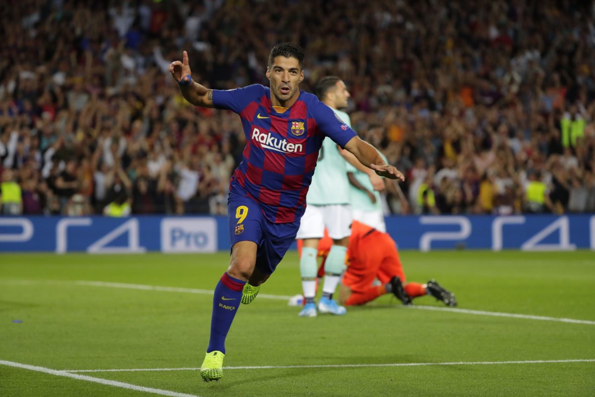 Luis Suárez, Liga majstrov, FC Barcelona, Inter Miláno