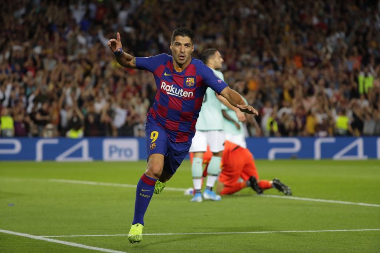 Luis Suárez, Liga majstrov, FC Barcelona, Inter Miláno