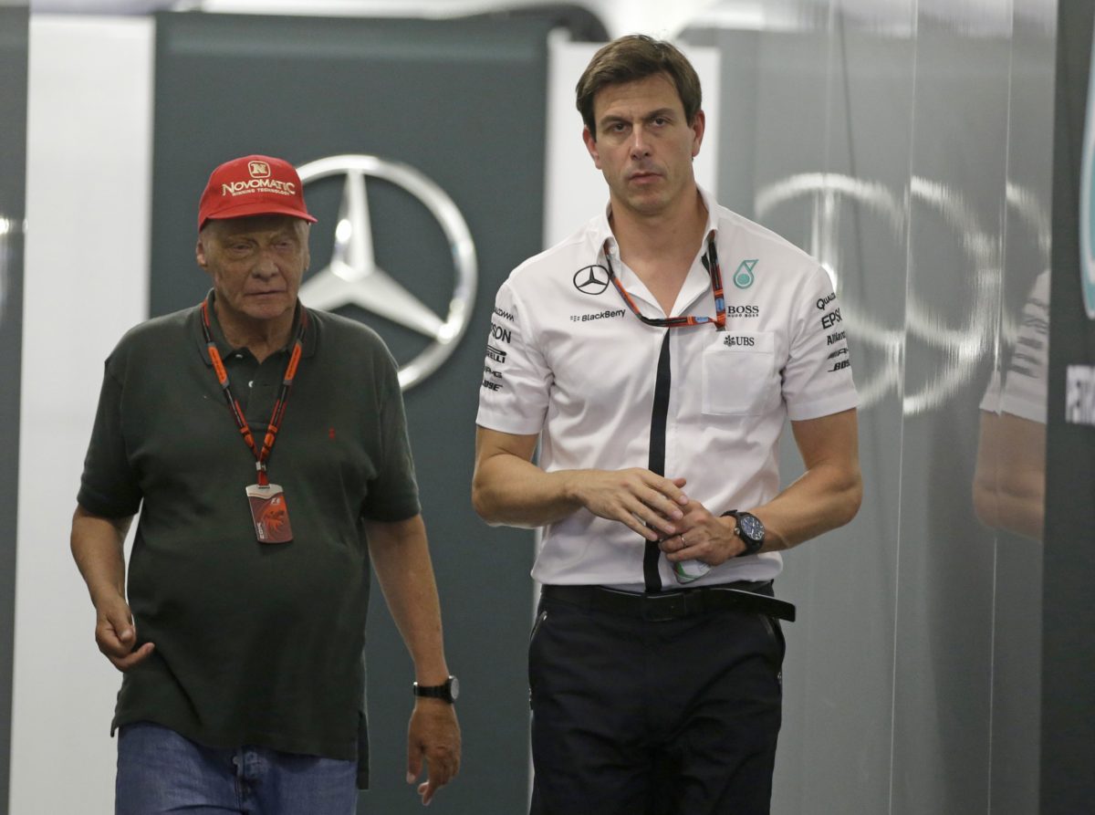 Niki Lauda, Toto Wolff