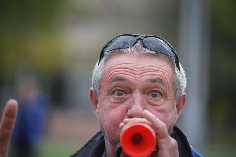 zhromaždenie za zvýšenie minimálnej mzdy