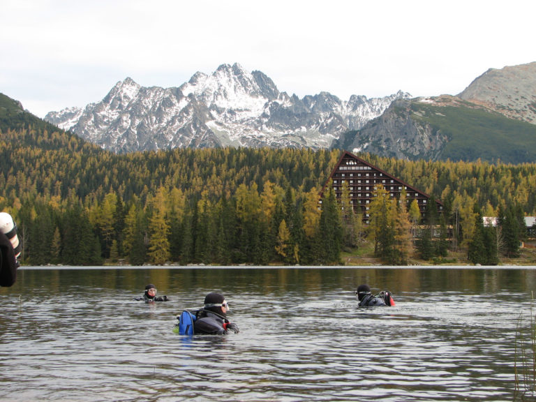 Vysoké Tatry, čistenie plies, Štrbské pleso