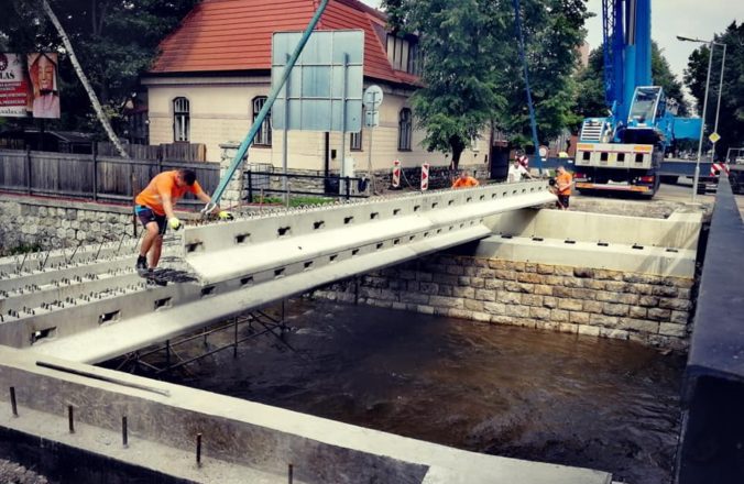 Rekonštrukcia mosta, Poprad