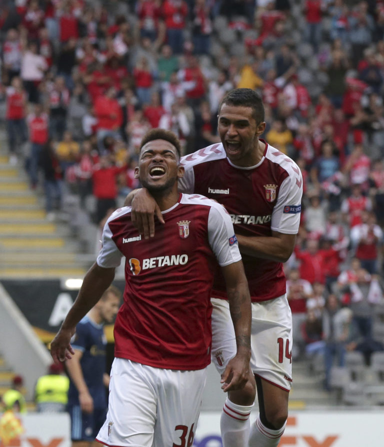 Európska liga: Sporting Braga - ŠK Slovan Bratislava