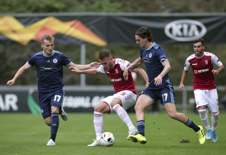 Európska liga: Sporting Braga - ŠK Slovan Bratislava, Jurij Medvědev, David Holman