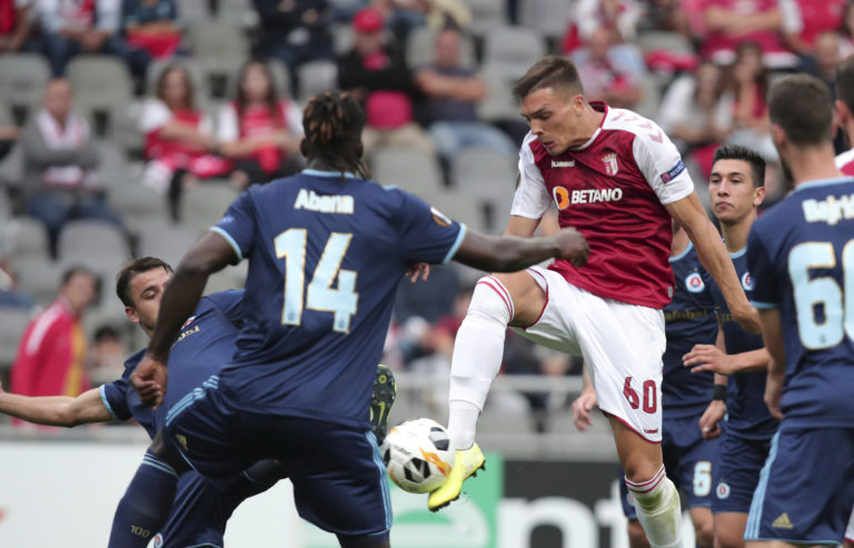 Európska liga: Sporting Braga - ŠK Slovan Bratislava