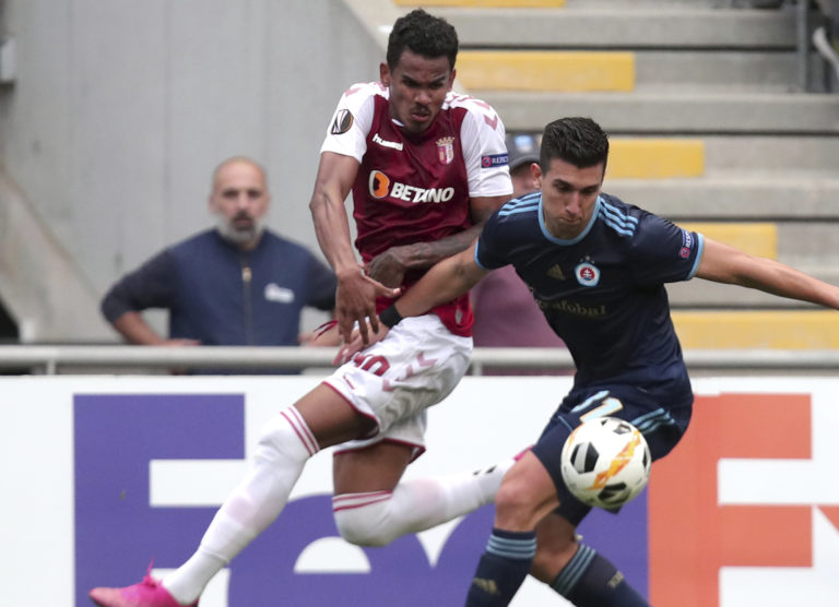 Európska liga: Sporting Braga - ŠK Slovan Bratislava, Vernon De Marco