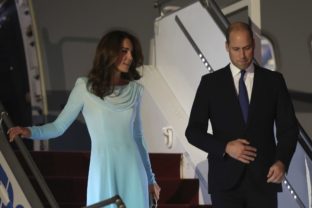 princ William a jeho manželka Catherine