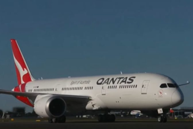 Qantas, lietadlo