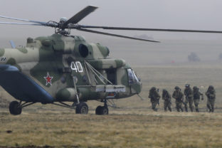ruskí vojaci, vojenské cvičenie
