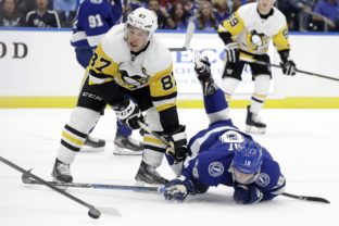 Sidney Crosby, Ondřej Palák, Pittsburgh Penguins, Tampa Bay Lightning