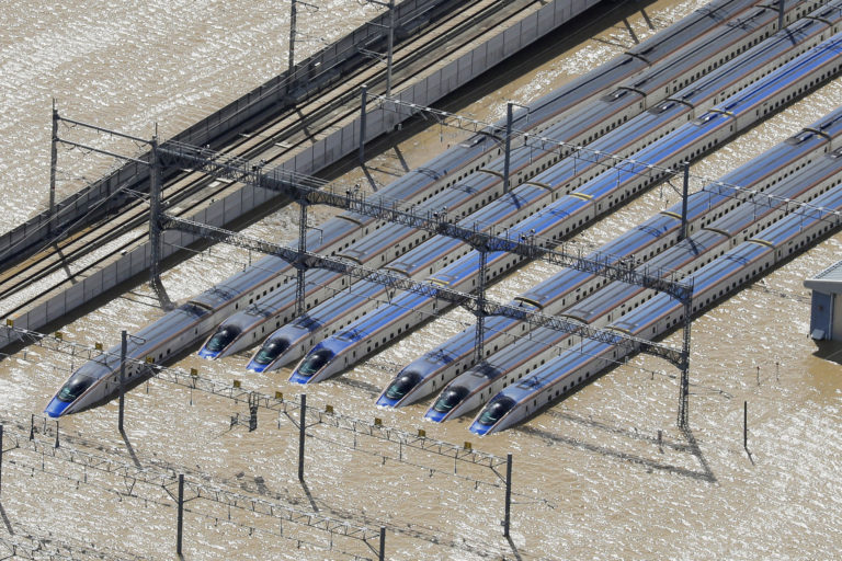 Tajfún Hagibis, Japonsko