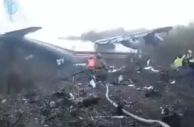 havária lietadla, Ukrajina