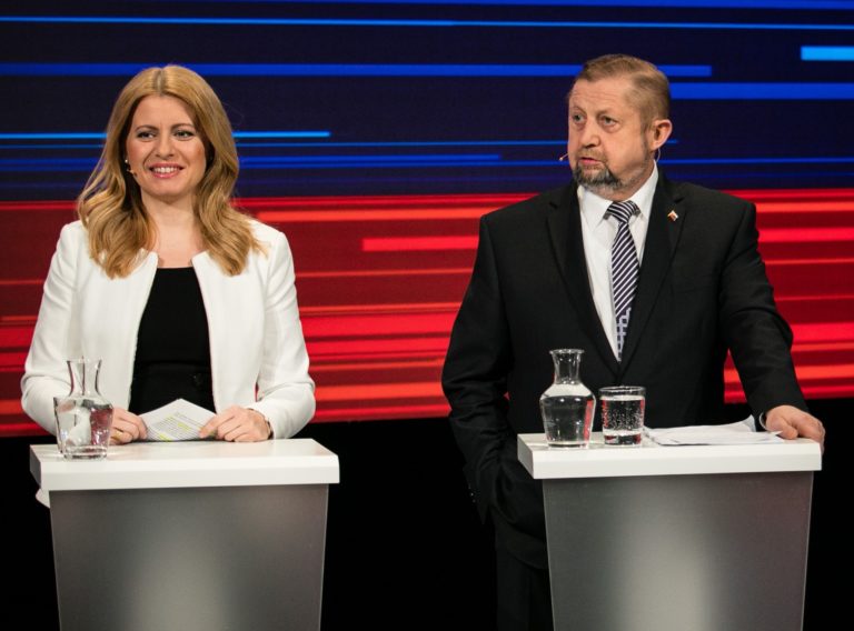 Zuzana Čaputová, Štefan Harabin