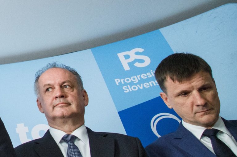 Andrej Kiska, Alojz Hlina