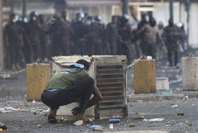 Irak, protesty