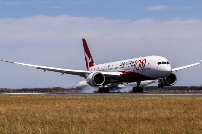 Qantas, rekordný let Londýn - Sydney