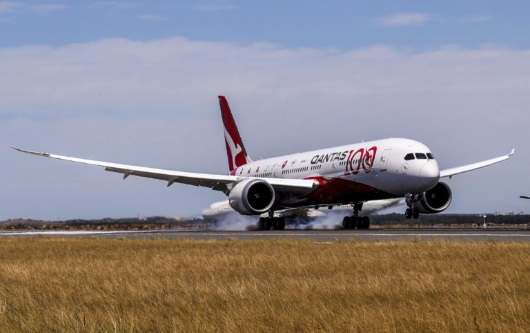 Qantas, rekordný let Londýn - Sydney