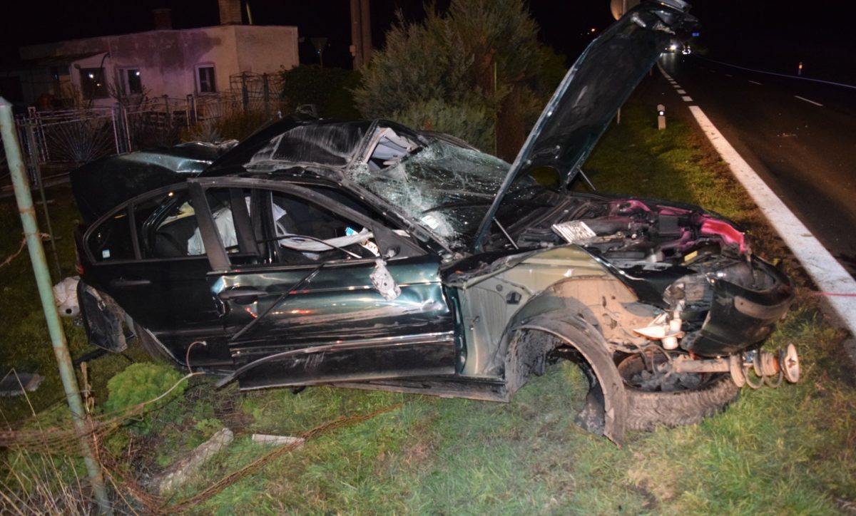 BMW, opitý vodič, dopravná nehoda