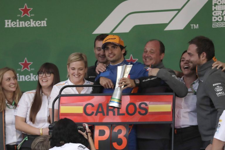 Carlos Sainz, McLaren, F1, Veľká cena Brazílie
