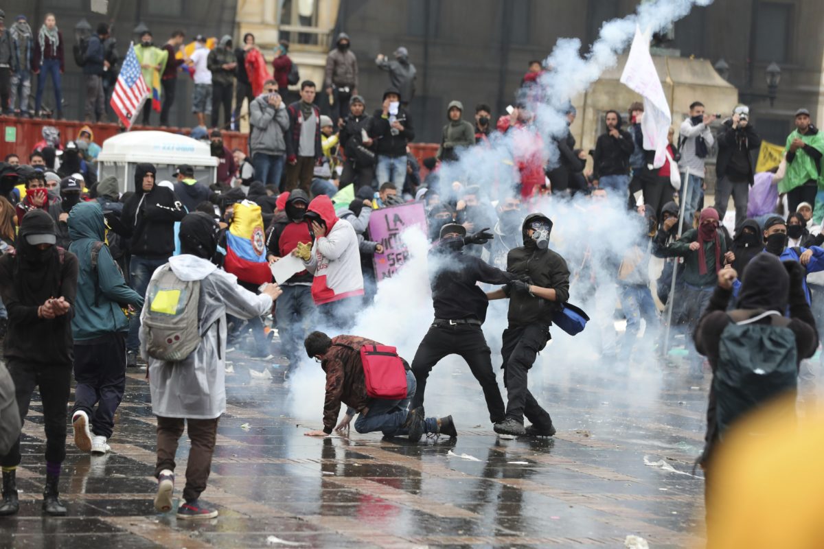 Kolumbia, protest