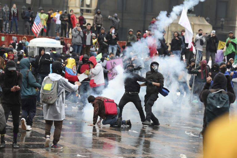 Kolumbia, protest